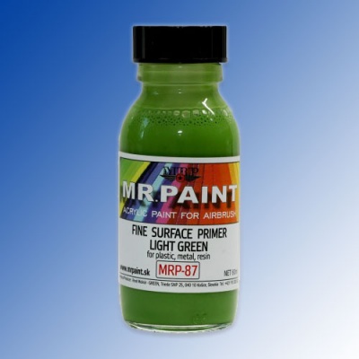 (ARCHIVED) MRP-087 Fine Surface Primer Light Green 60ml